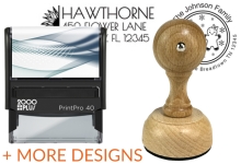 Stamps — Designer Self-Inking & Premium Wood